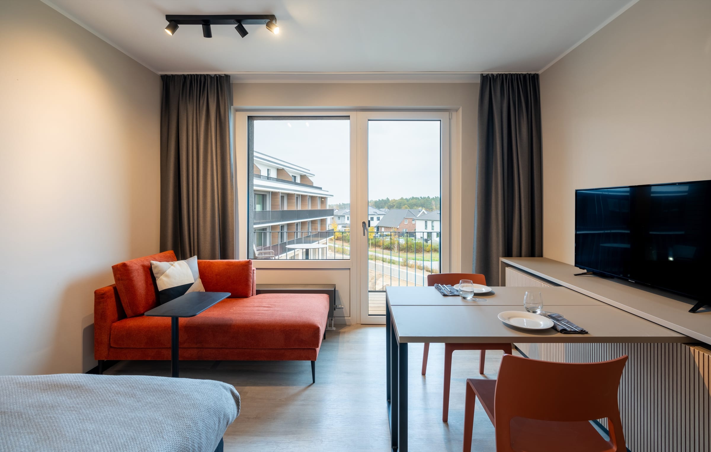 Möbliertes Appartement im Rousseau Park