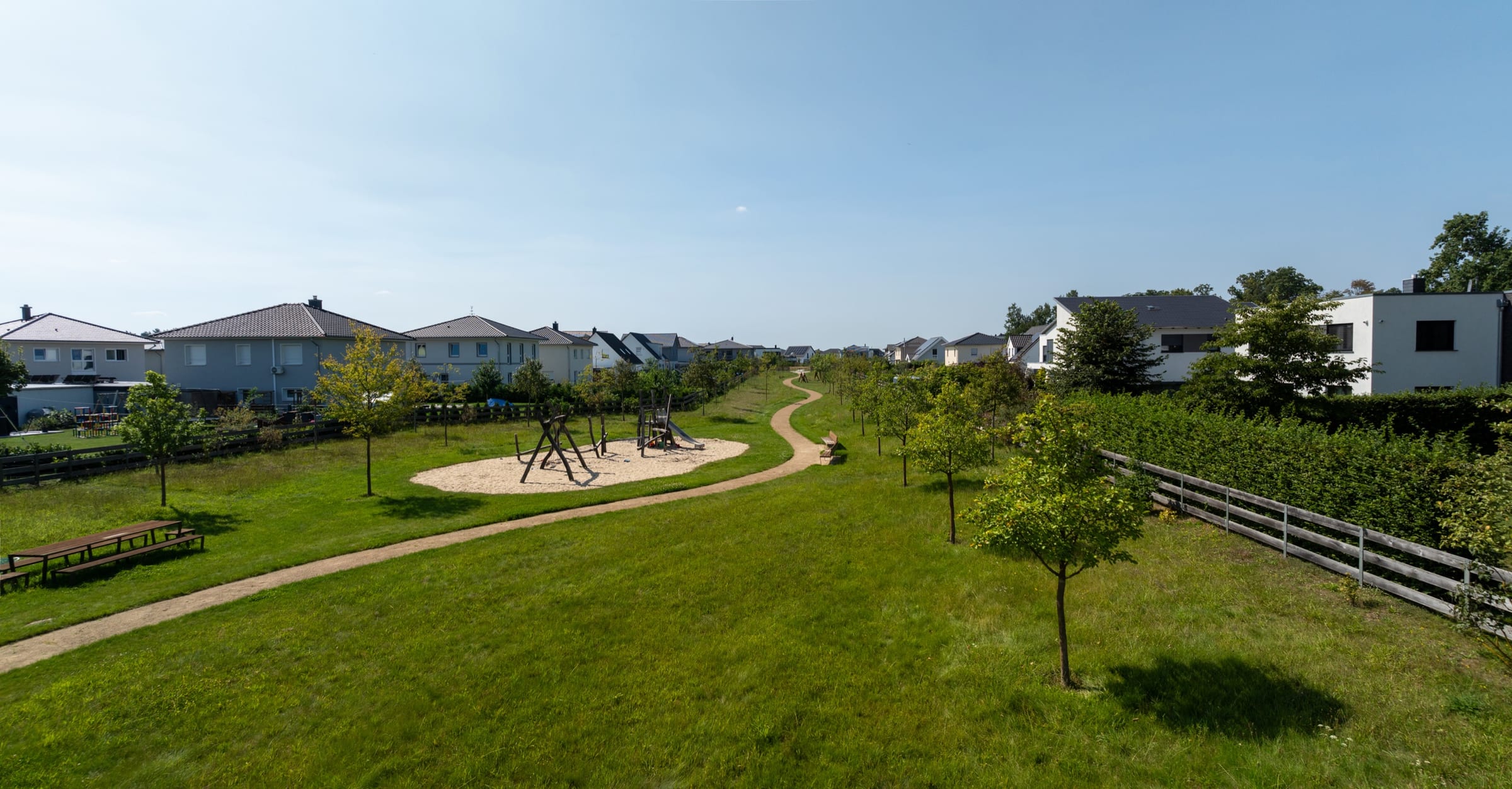 Park und Platz im Rousseau Park